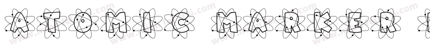 Atomic Marker Extras Two字体转换